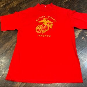 Vintage Rare United State Marine Corp Sports Cal Cru Shirt Size Large